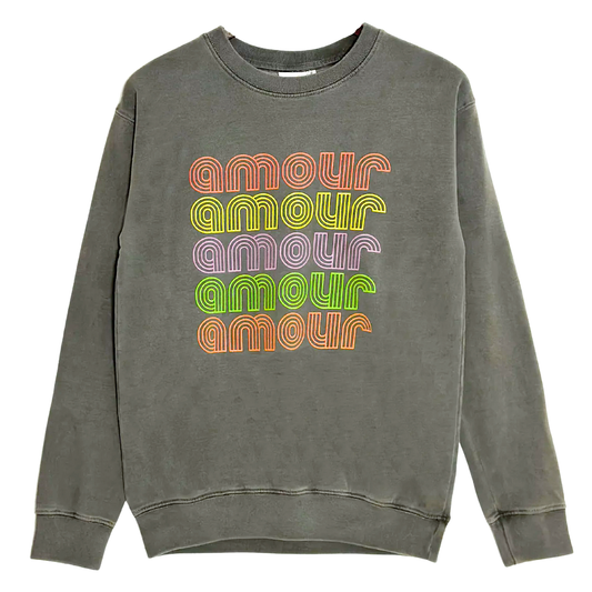 Amour Sweatshirt Charcoal