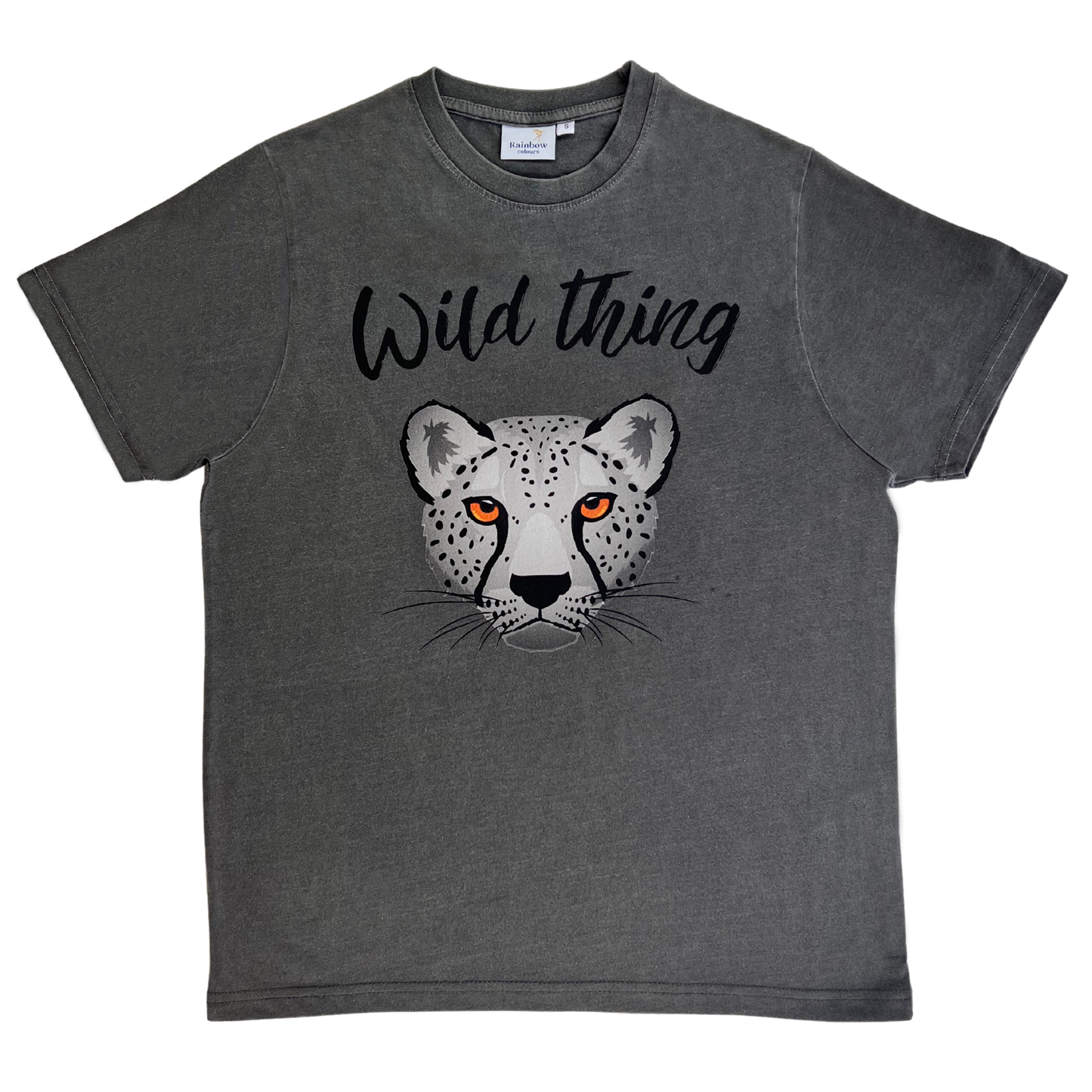 Wild Thing T-Shirt  Charcoal