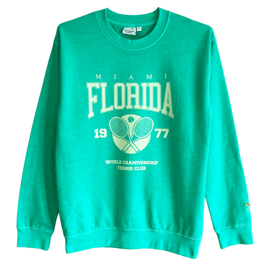 Florida Sweatshirt Kelly Green