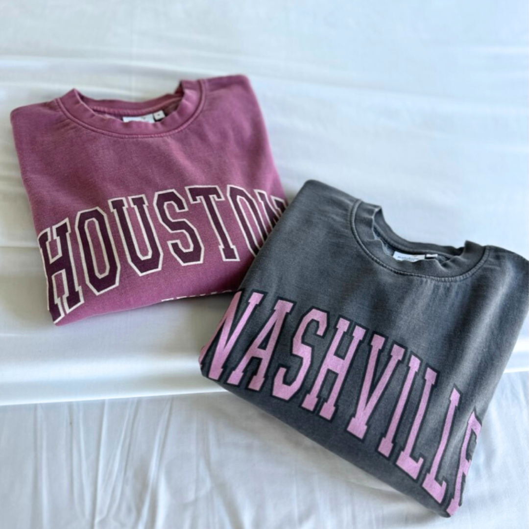 Nashville City Sweatshirt Charcoal