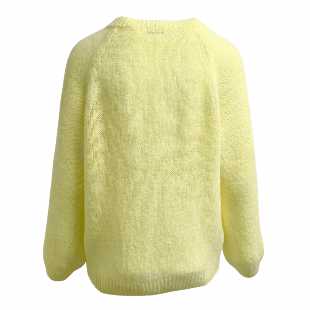 V-neck Jumper Lemon